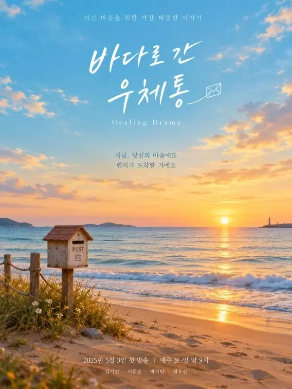 《海边来信》短剧封面 - 番茄剧场情感日常治愈短剧