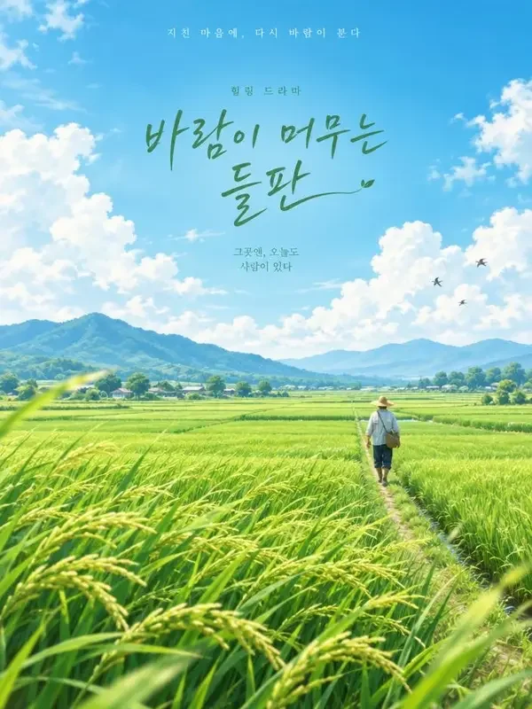 《风吹过稻田》短剧封面 - 番茄剧场田园生活治愈短剧